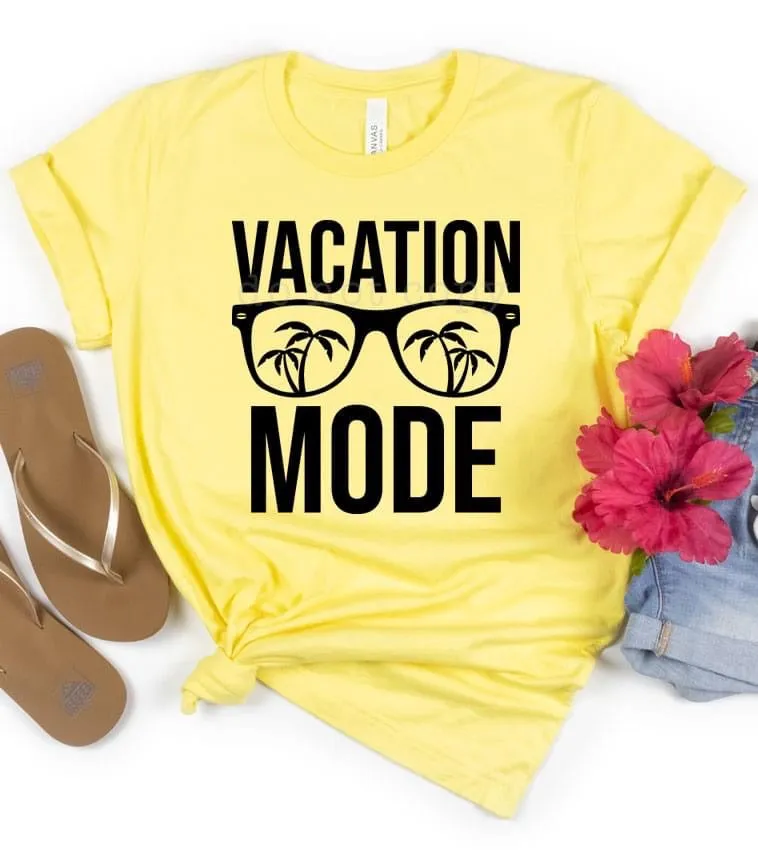 Sunglasses Vacation Mode