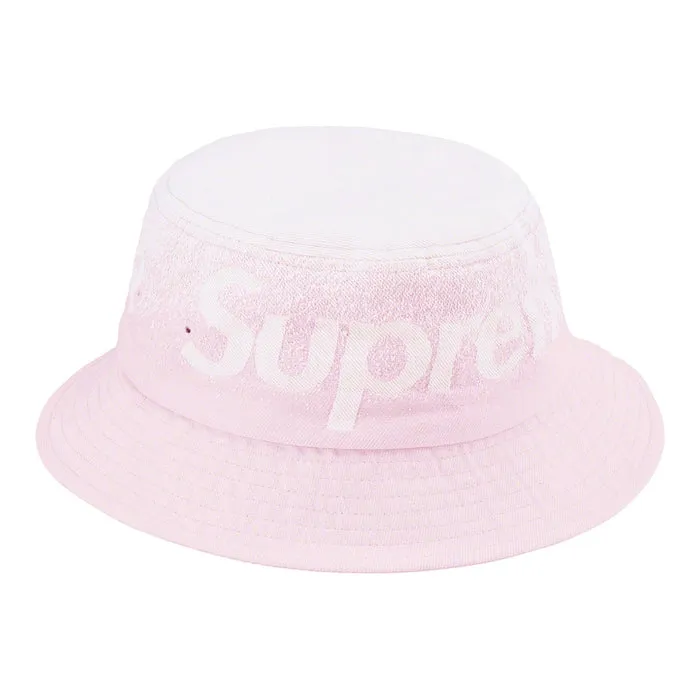 Supreme Fade Jacquard Denim Crusher- Pink
