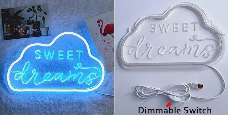 Sweet Dreams Neon Night Lights
