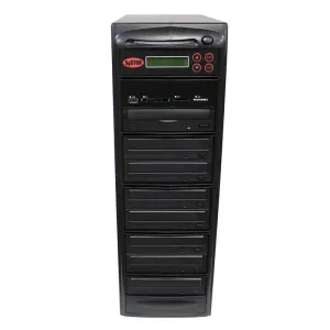 Systor Multi Media Center - Flash Memory Drive (USB/SD/CF/MS/MMC) to Disc Backup   1 to 7 SATA Blu-Ray Duplicator