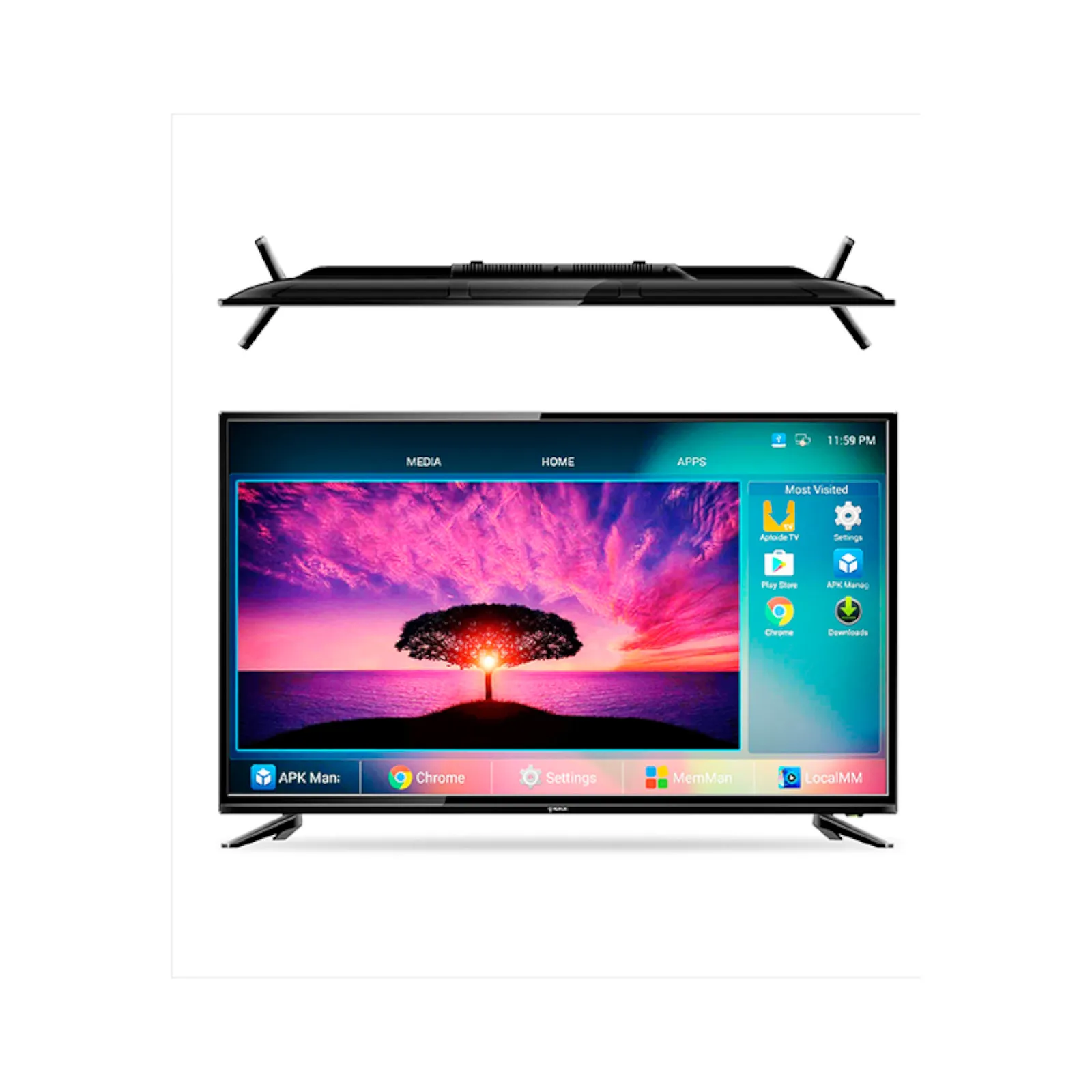 Televisor Aurus 43 pulgadas Smart Full Hd 4314 LEDCEFHD