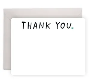 Thank You Flat Notes, Box of 8