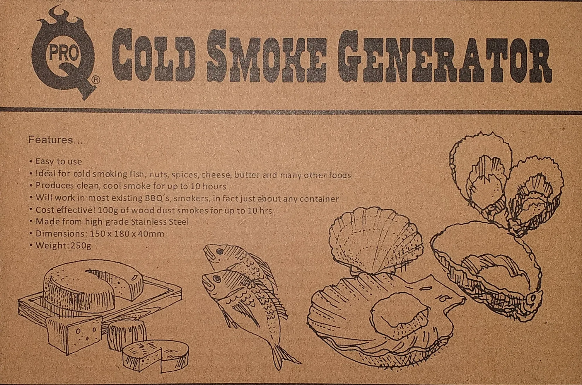The Amazing ProQ ® Cold Smoke Generator, The original and still the best by far