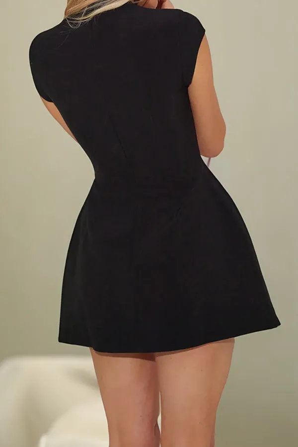 THE CAP SLEEVE MINI DRESS
