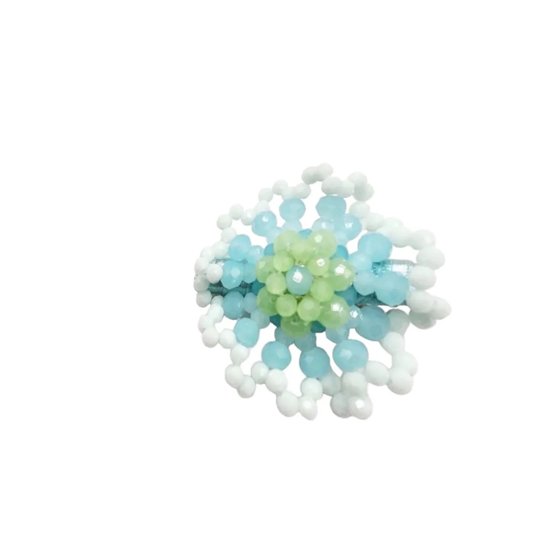 The Fleur Flower Childs Crystal Hair clip