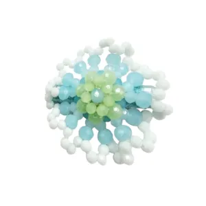 The Fleur Flower Childs Crystal Hair clip