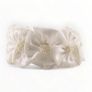 The Florian Girls White Designer Headband
