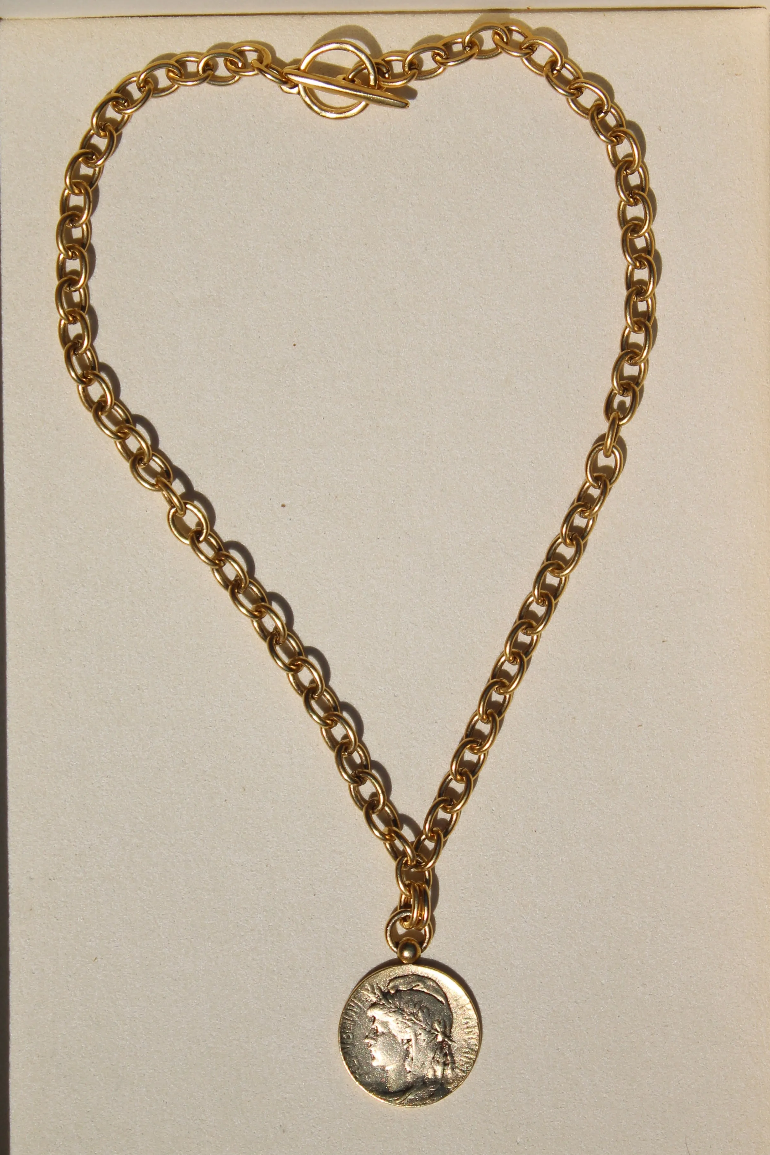 The Marianne French Coin Necklace