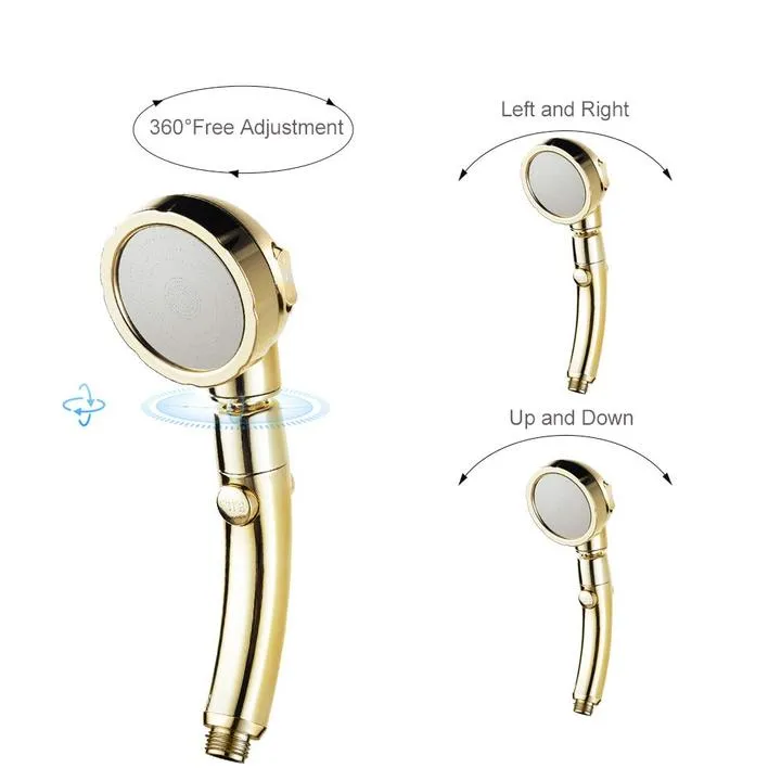 The Misugi - 3 In 1 High Pressure Showerhead (US Standard Hose Size)