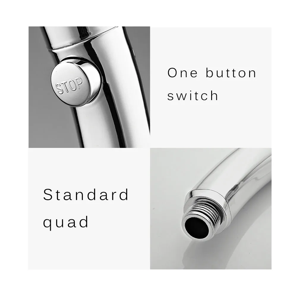The Misugi - 3 In 1 High Pressure Showerhead (US Standard Hose Size)
