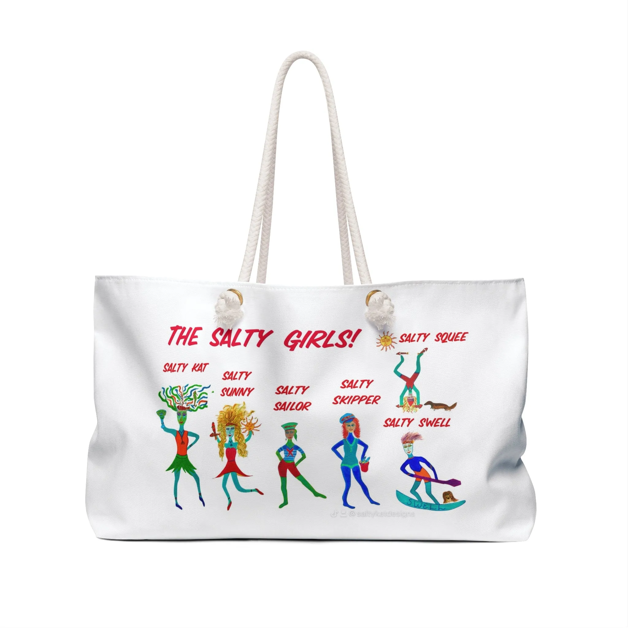 The Salty Girls  - Beach/Boat Bag