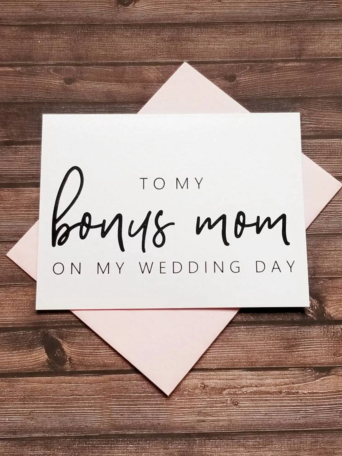To My Bonus Mom
