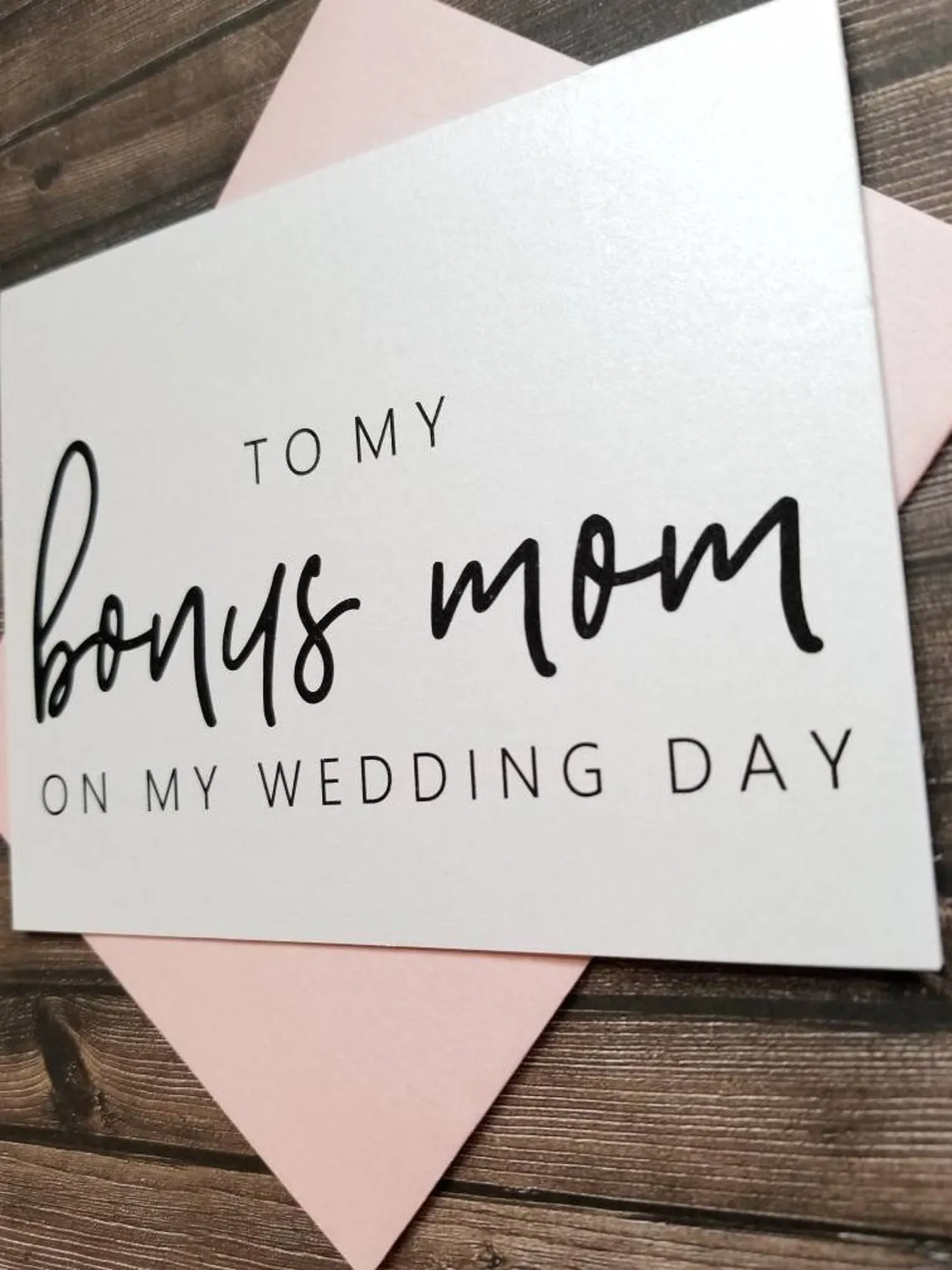 To My Bonus Mom