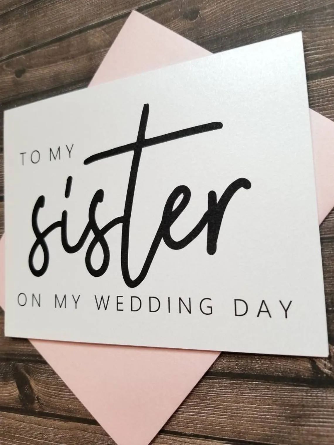 To My Sister