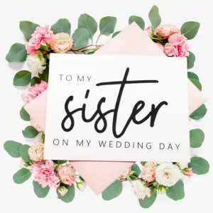 To My Sister