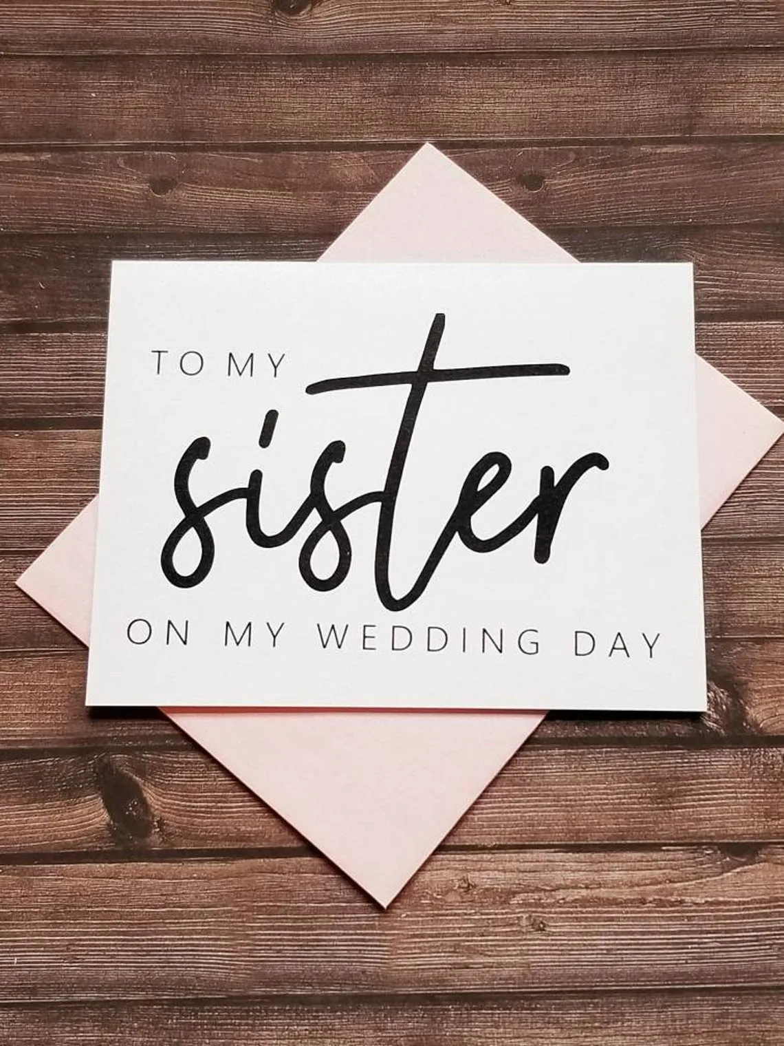 To My Sister