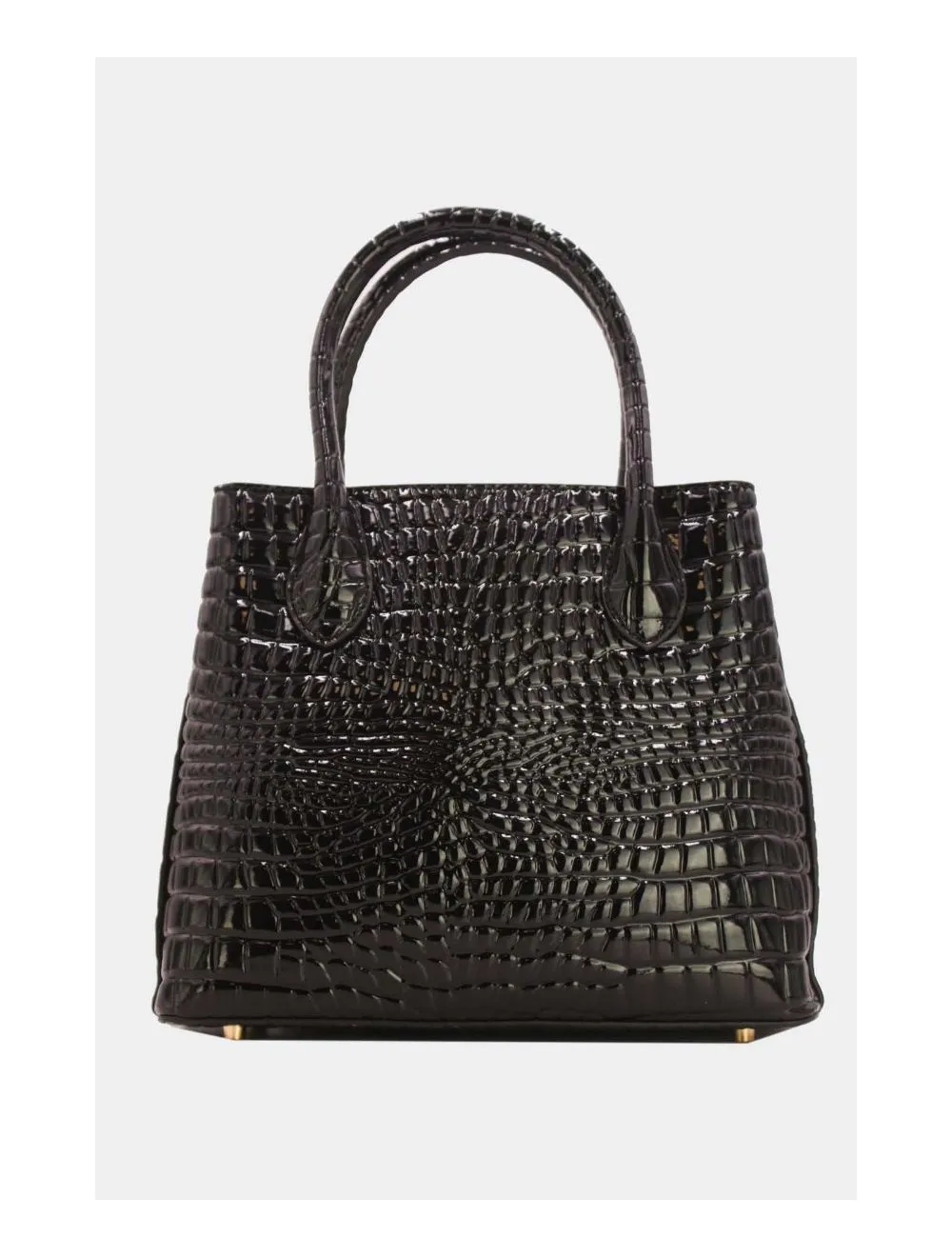 Tom & Eva Croc Effect Handbag