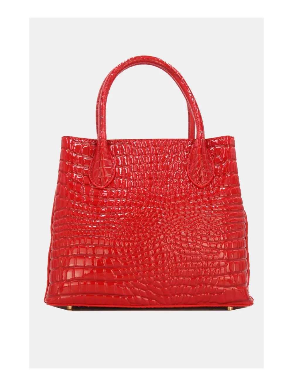 Tom & Eva Croc Effect Handbag