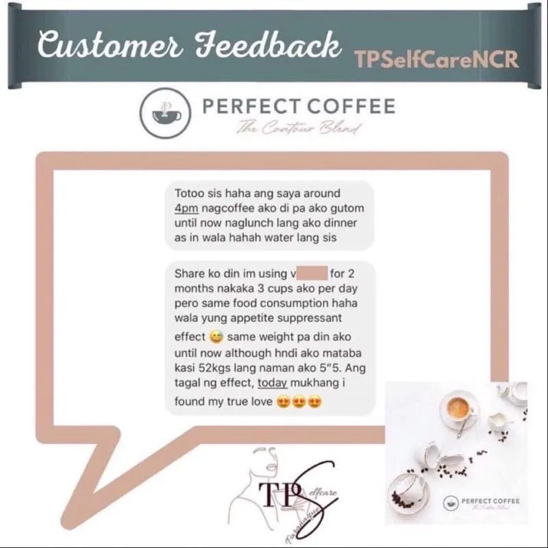 TPS Perfect Coffee (Keto-Friendly and Slimming Coffee; The Contour Blend) New Box