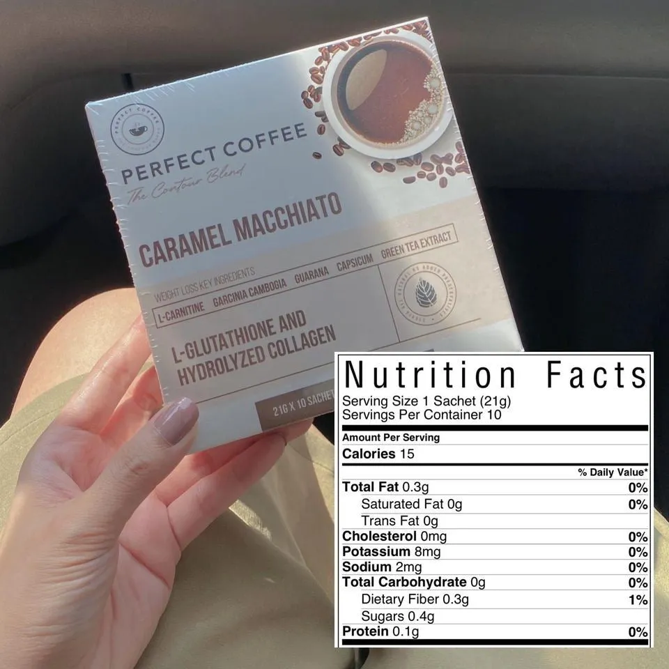 TPS Perfect Coffee (Keto-Friendly and Slimming Coffee; The Contour Blend) New Box