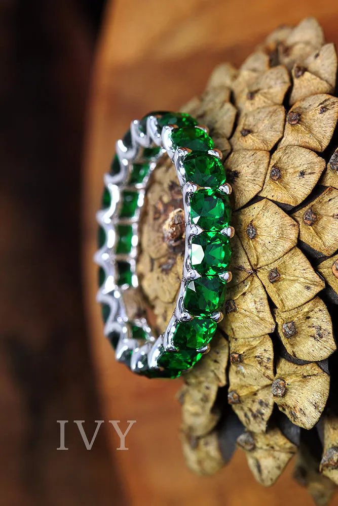 Tsavorite Eternity Ring