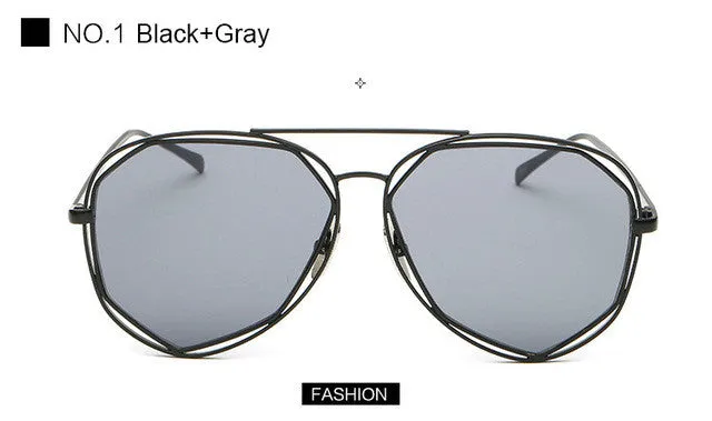 TSHING Designer Twin-Beam Sunglasses