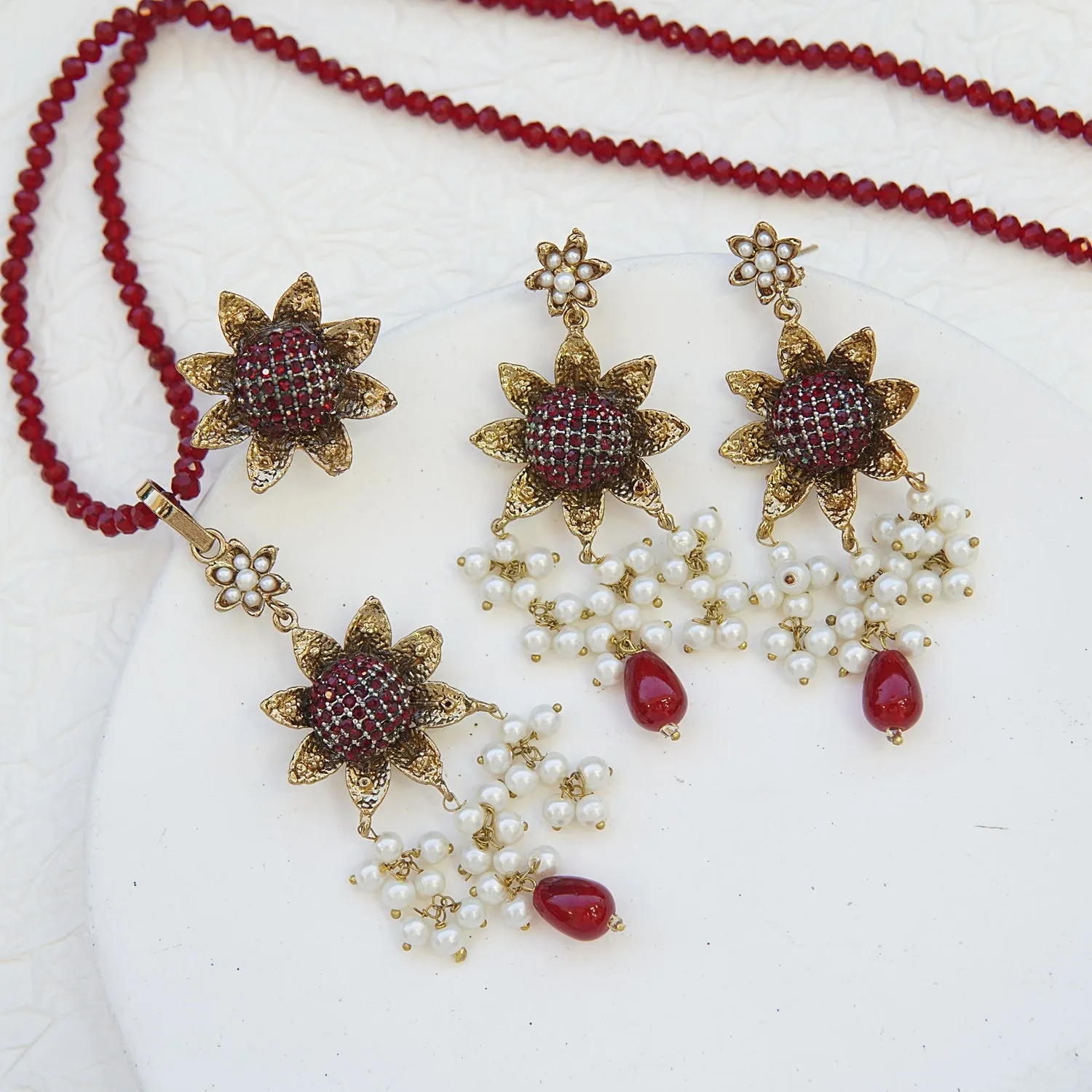 Turkish Antique Locket Combo Set