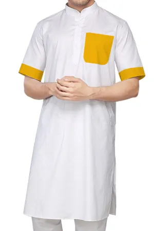 Tyson White Smart Kurta