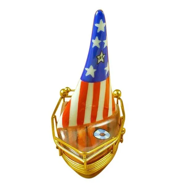USA Sailboat with Rudder