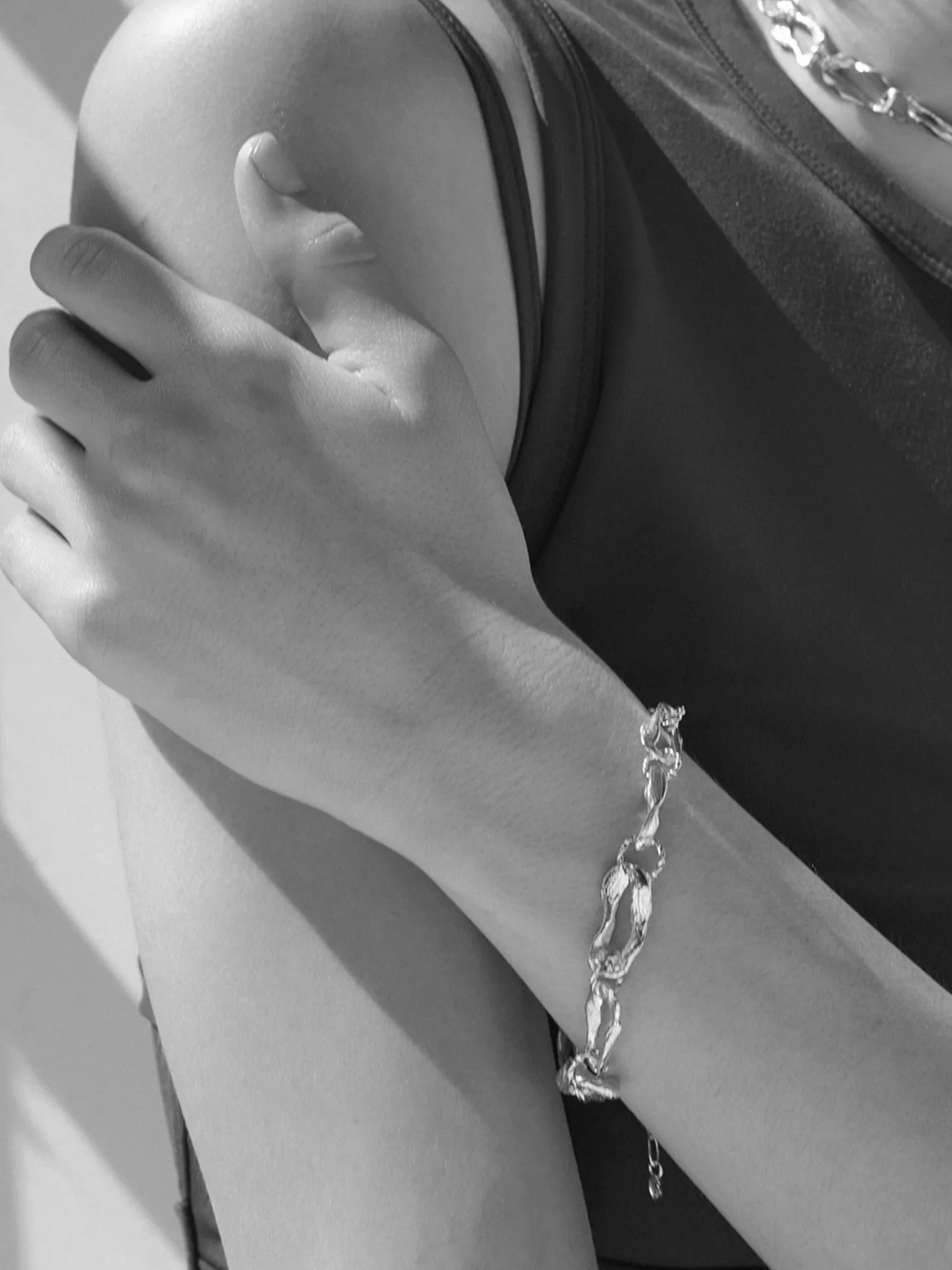 Vacation Chain Bracelet Silver