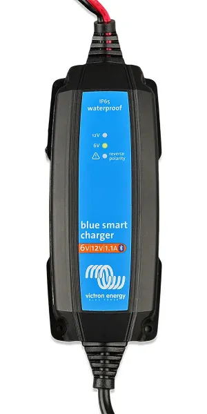 Victron Blue Smart Ip65 Battery Charger 6V and 12v 1.1A 230volt