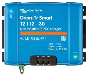 Victron Orion-Tr Smart 12volt 12volt 30amp Non-Isolated DC-DC Charger