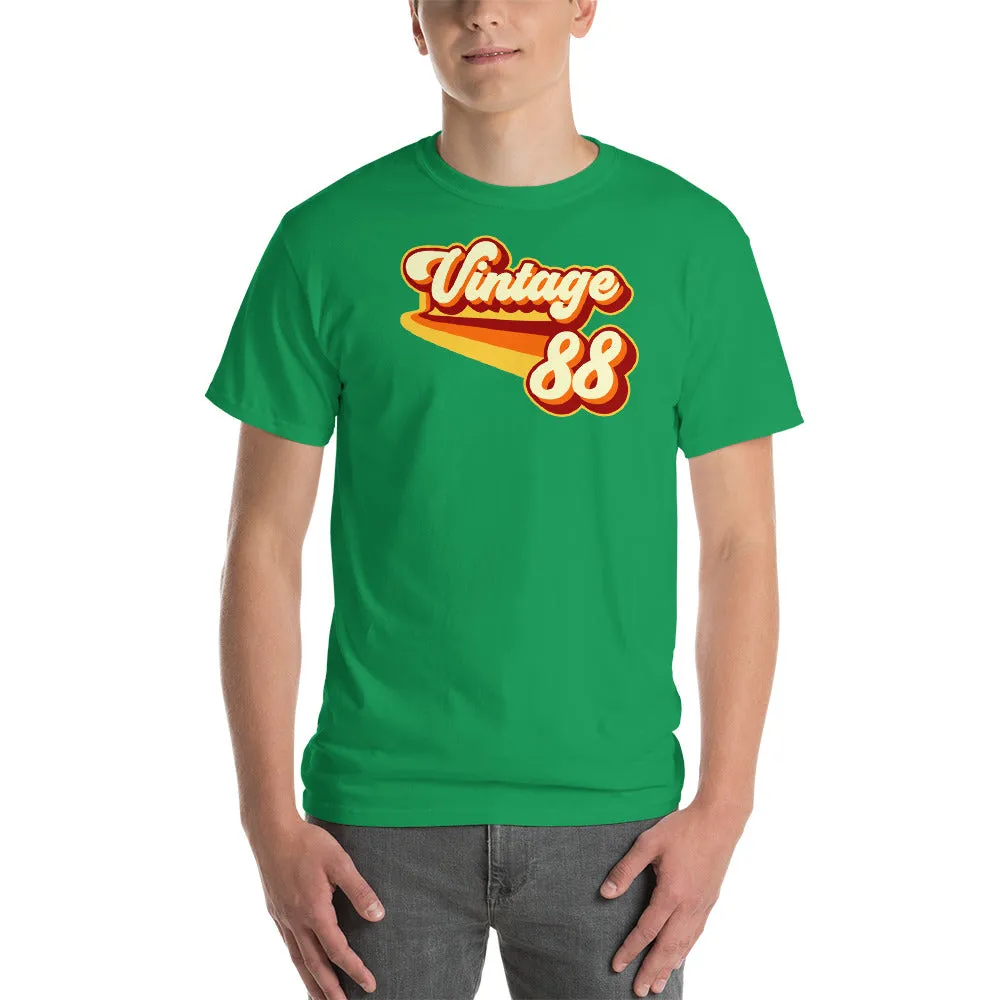Vintage 1988 Warm Retro Lines CLASSIC FIT Short-Sleeve T-Shirt