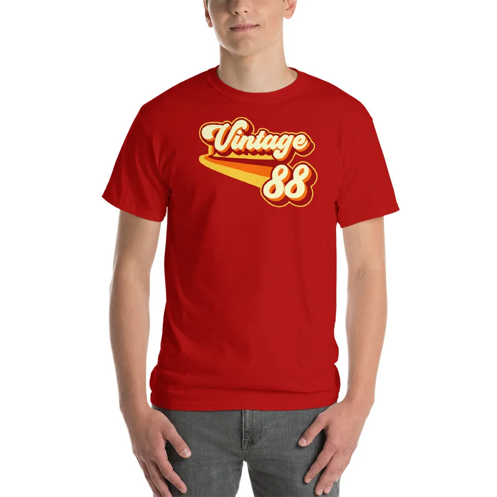 Vintage 1988 Warm Retro Lines CLASSIC FIT Short-Sleeve T-Shirt
