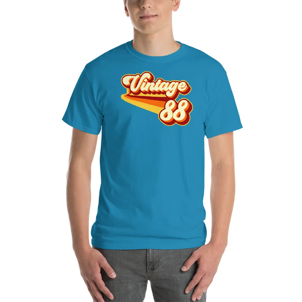 Vintage 1988 Warm Retro Lines CLASSIC FIT Short-Sleeve T-Shirt