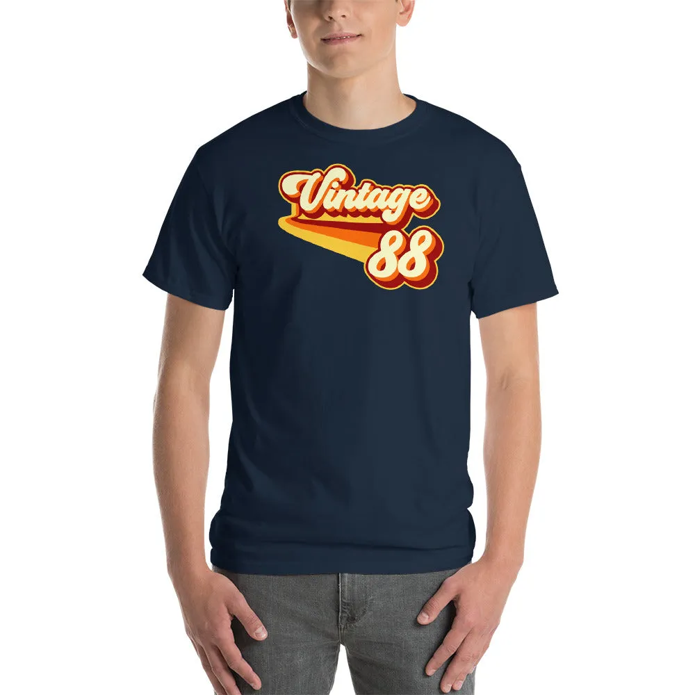 Vintage 1988 Warm Retro Lines CLASSIC FIT Short-Sleeve T-Shirt