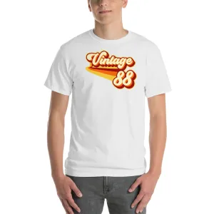 Vintage 1988 Warm Retro Lines CLASSIC FIT Short-Sleeve T-Shirt