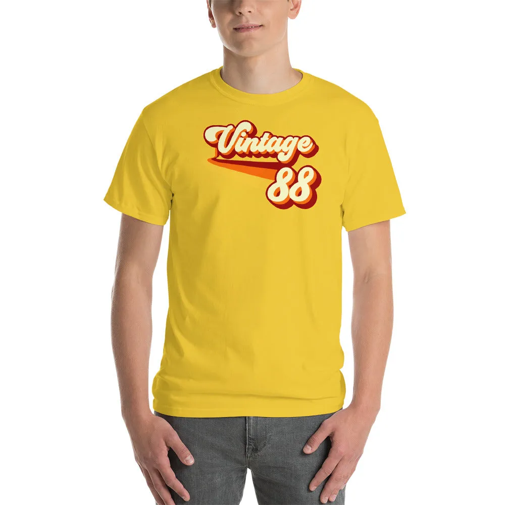 Vintage 1988 Warm Retro Lines CLASSIC FIT Short-Sleeve T-Shirt