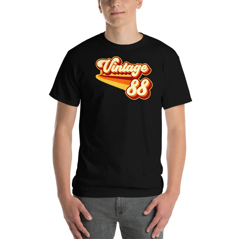 Vintage 1988 Warm Retro Lines CLASSIC FIT Short-Sleeve T-Shirt