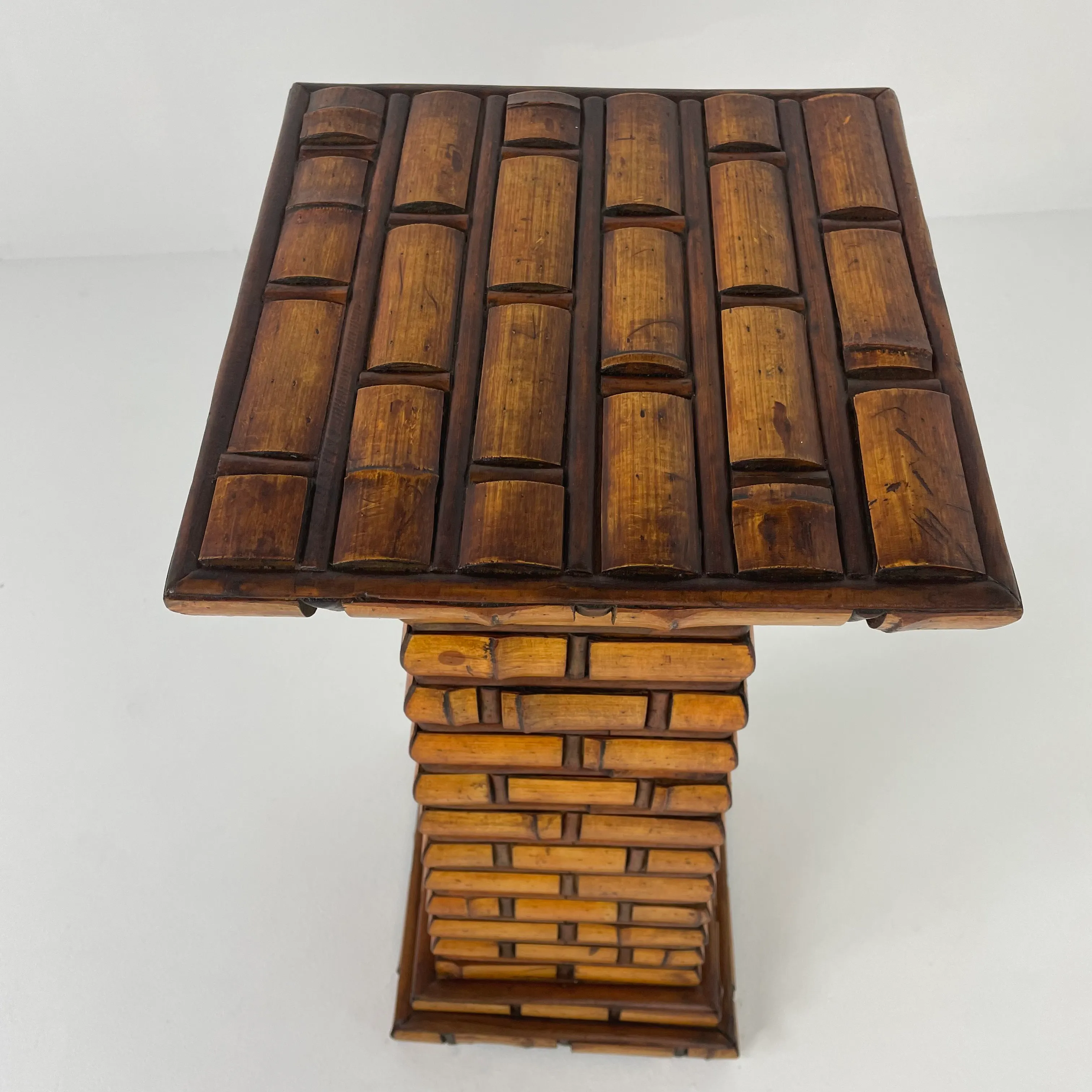 Vintage Bamboo Plant Stand