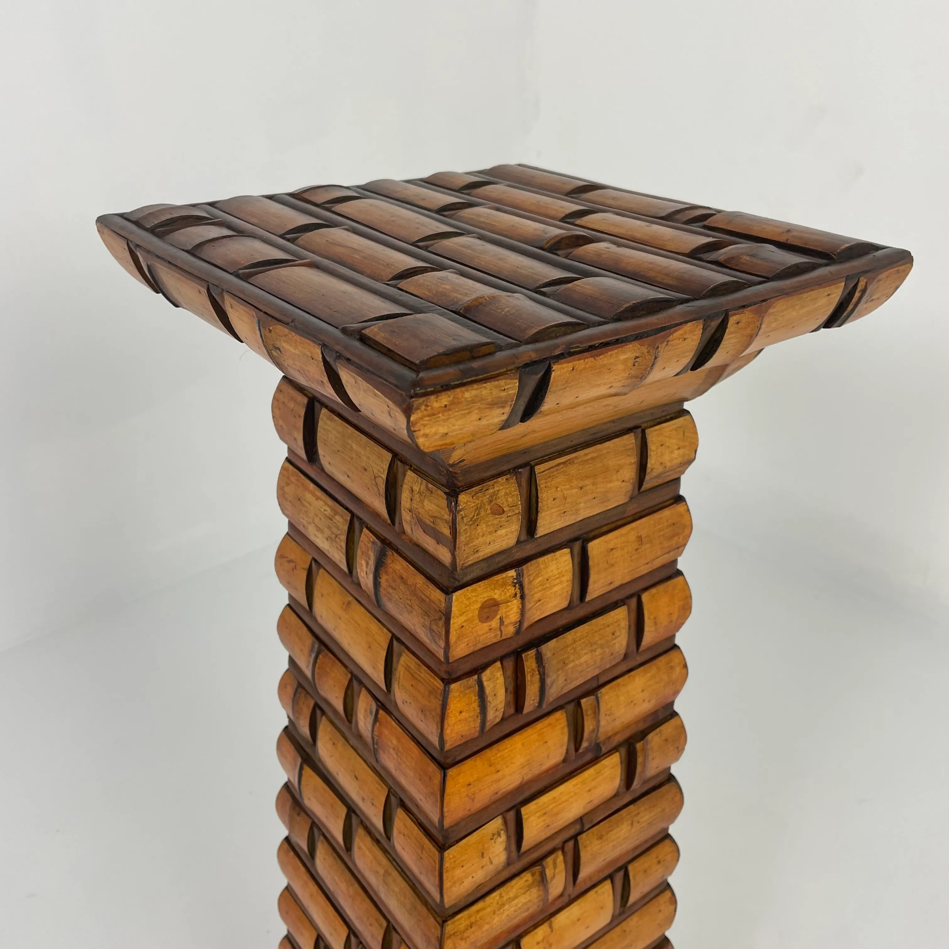 Vintage Bamboo Plant Stand