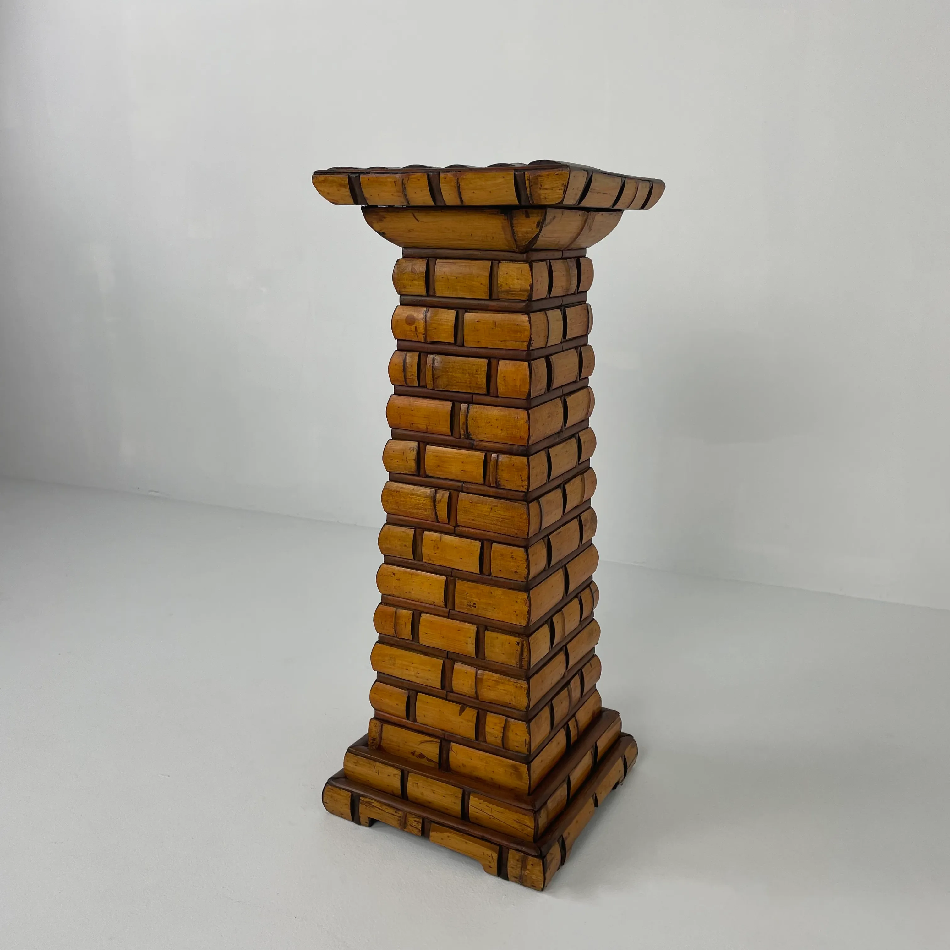 Vintage Bamboo Plant Stand