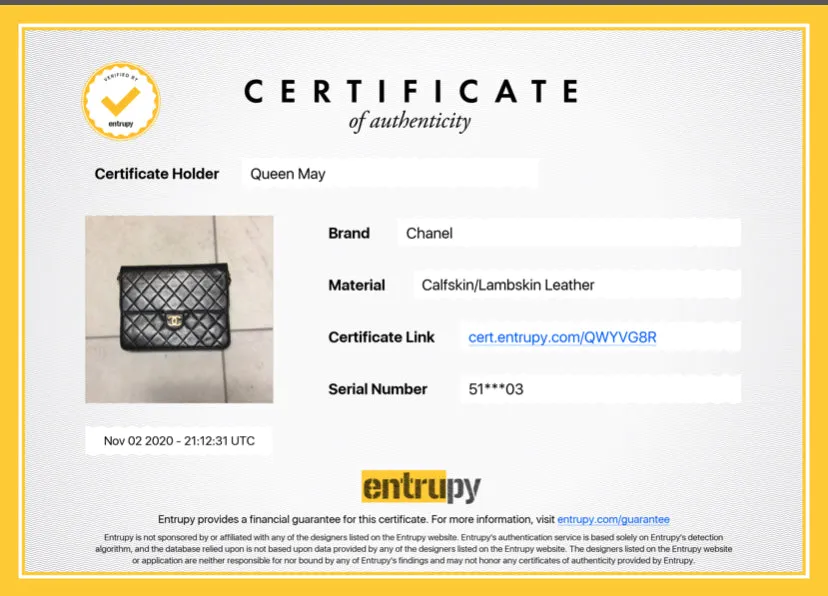 Vintage Chanel Lambskin Medium Classic Square Single Flap Bag