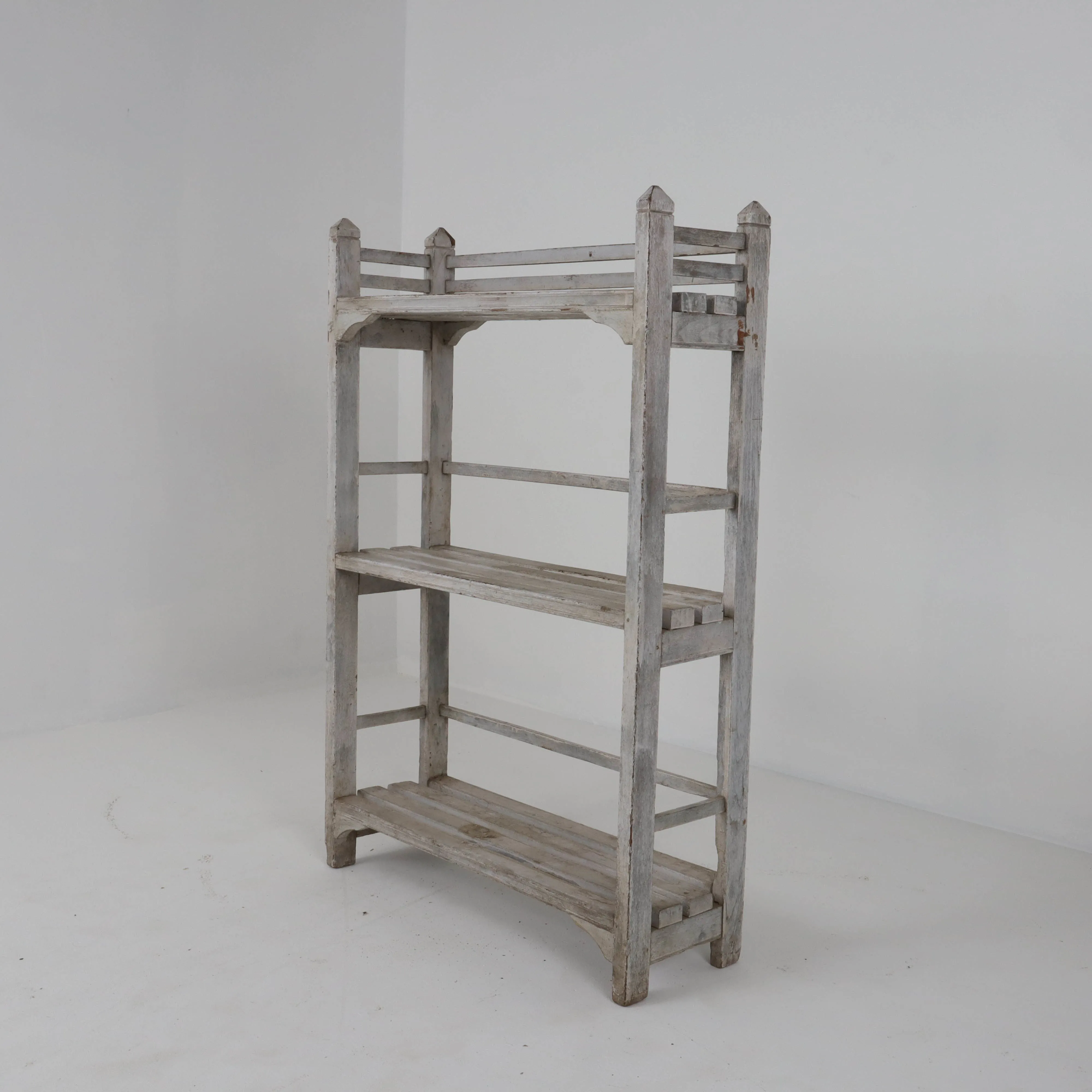 Vintage Painted Small Bookshelf c1930