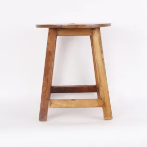 Vintage Round Stool