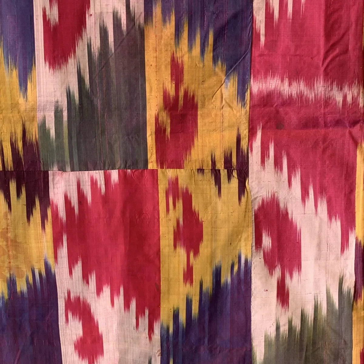 Vintage Silk Ikat Textile (#5541 | 40 x 82")