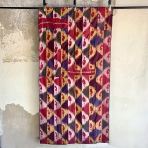 Vintage Silk Ikat Textile (#5541 | 40 x 82")