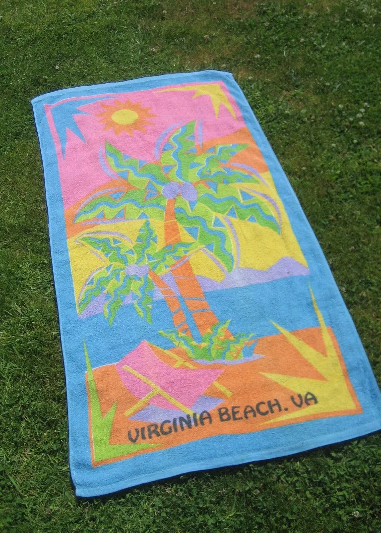 Vintage Virginia Beach Towel