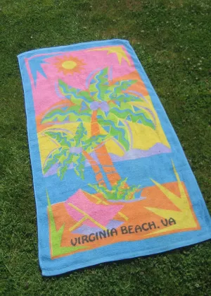 Vintage Virginia Beach Towel