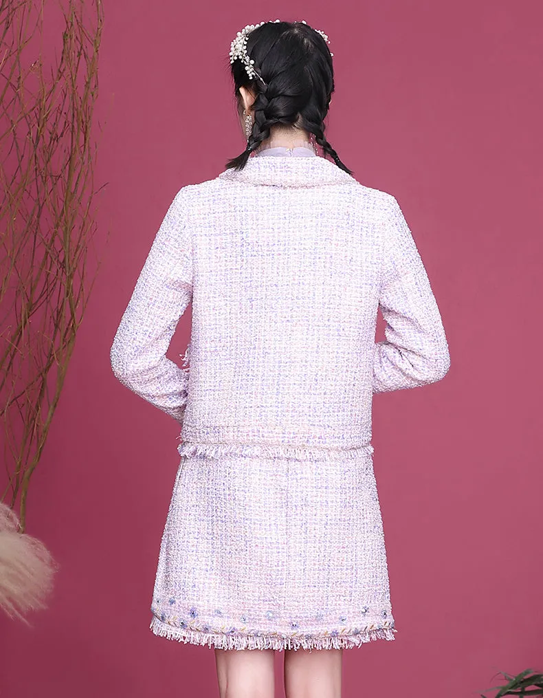 Violet Two-Piece Qipao Cheongsam